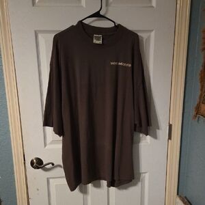Source Unknown Dark Brown Tee
